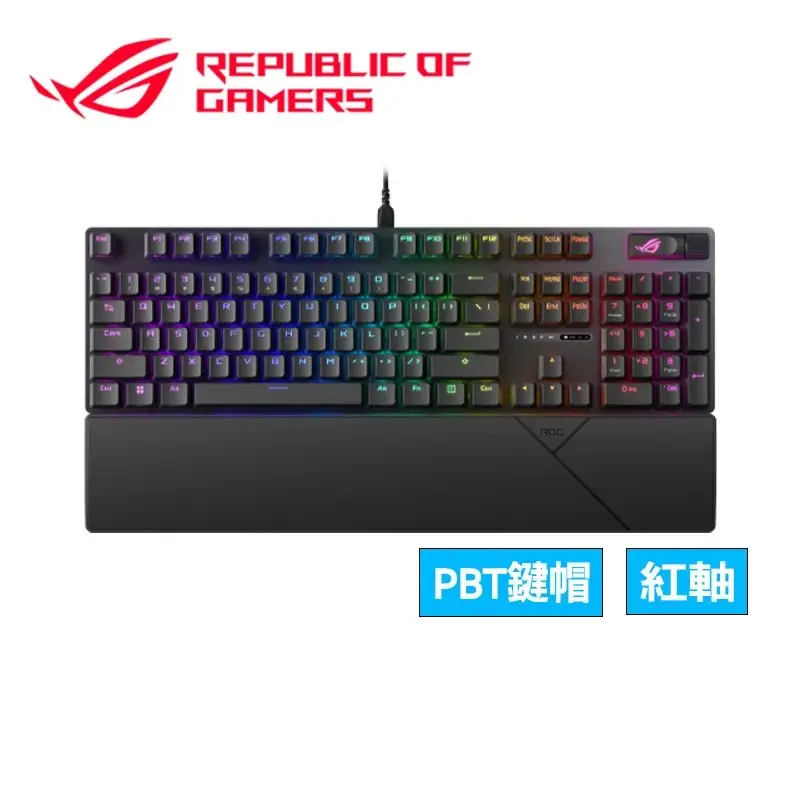ASUS 華碩】TUF Gaming K3 Gen II Hatsune Miku Edition 電競鍵盤(青軸